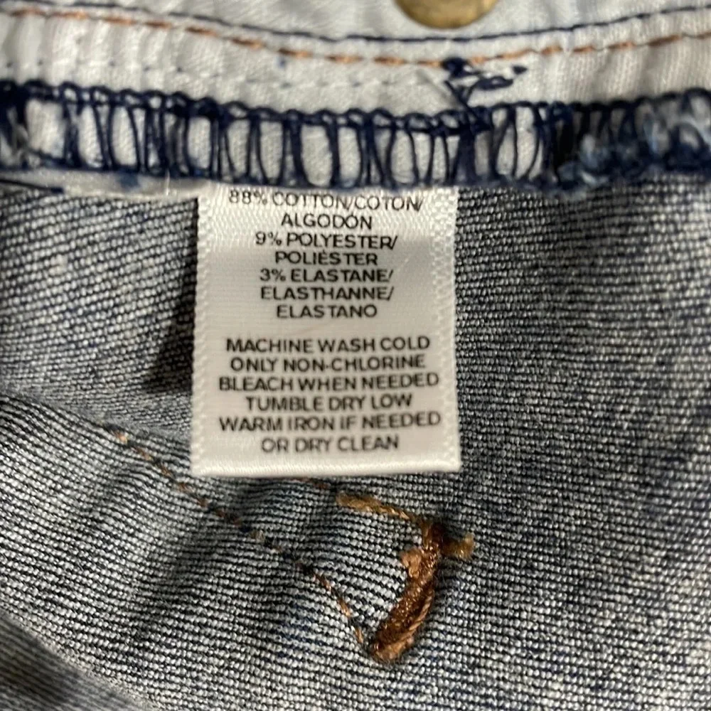 LOFT Made and Loved Traditional 5 Pocket Denim Leggings 8 / 29 - Picture 9 of 14